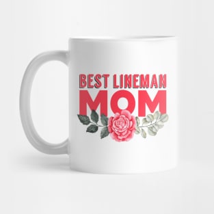 Best Lineman Mom (Bright) Mug